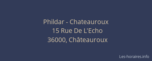 Phildar - Chateauroux