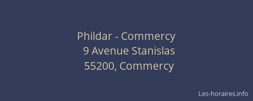 Phildar - Commercy