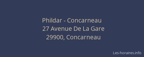 Phildar - Concarneau