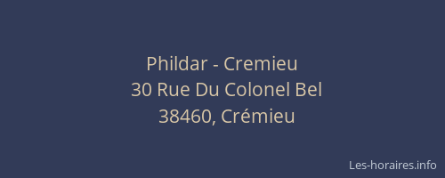 Phildar - Cremieu