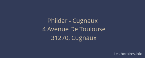 Phildar - Cugnaux