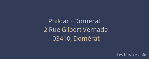 Phildar - Domérat