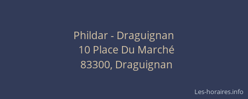 Phildar - Draguignan
