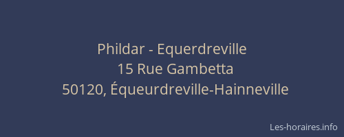 Phildar - Equerdreville