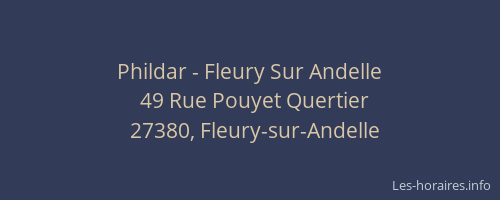 Phildar - Fleury Sur Andelle