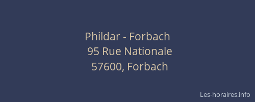 Phildar - Forbach
