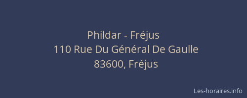 Phildar - Fréjus