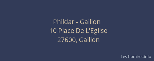 Phildar - Gaillon