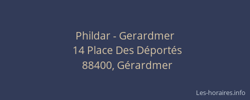 Phildar - Gerardmer