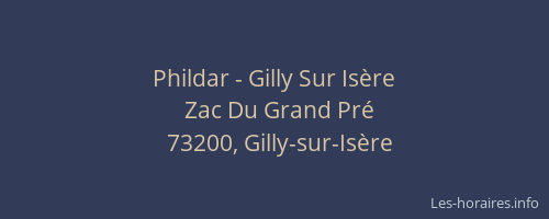 Phildar - Gilly Sur Isère