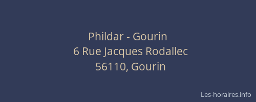 Phildar - Gourin