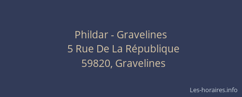 Phildar - Gravelines