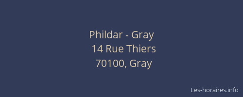 Phildar - Gray