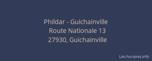 Phildar - Guichainville