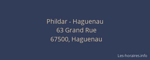 Phildar - Haguenau