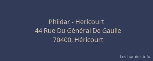 Phildar - Hericourt