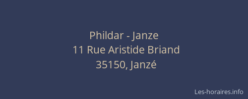 Phildar - Janze