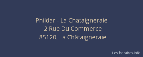 Phildar - La Chataigneraie
