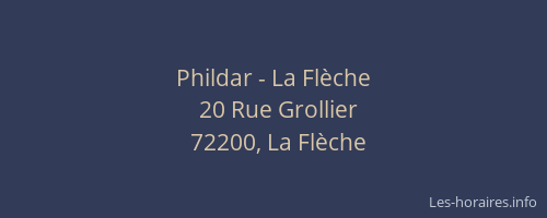 Phildar - La Flèche