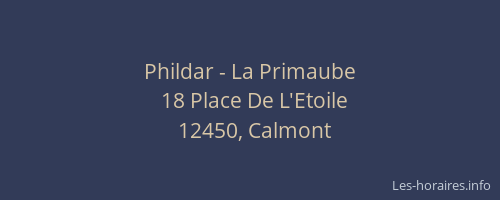 Phildar - La Primaube