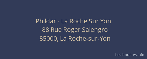 Phildar - La Roche Sur Yon