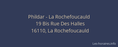 Phildar - La Rochefoucauld