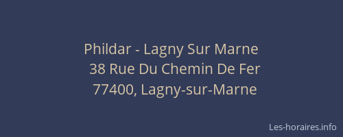 Phildar - Lagny Sur Marne