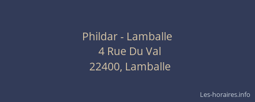Phildar - Lamballe