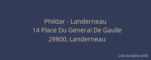Phildar - Landerneau