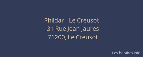 Phildar - Le Creusot