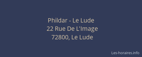 Phildar - Le Lude