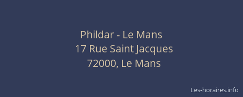 Phildar - Le Mans