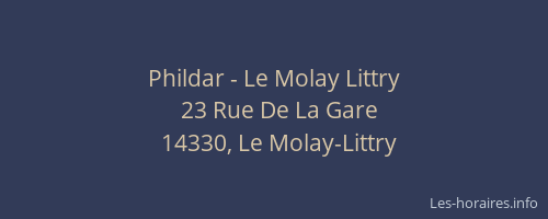 Phildar - Le Molay Littry