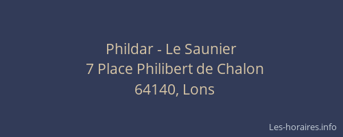Phildar - Le Saunier