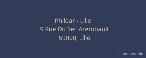 Phildar - Lille
