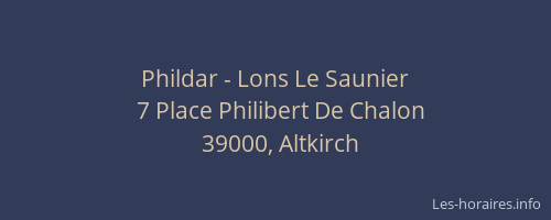 Phildar - Lons Le Saunier