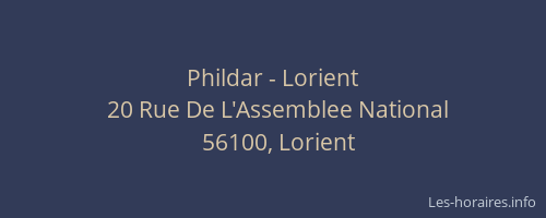 Phildar - Lorient