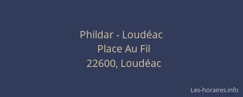 Phildar - Loud&eacute;ac