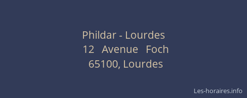 Phildar - Lourdes