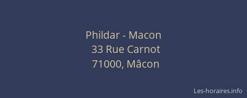Phildar - Macon