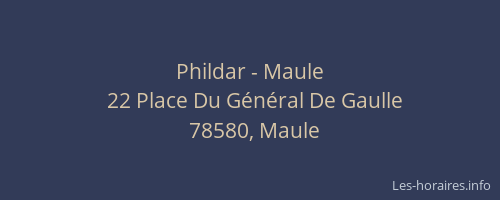 Phildar - Maule