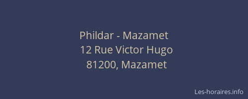 Phildar - Mazamet