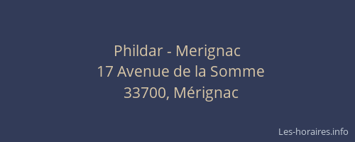 Phildar - Merignac