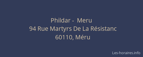 Phildar -  Meru
