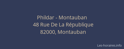 Phildar - Montauban