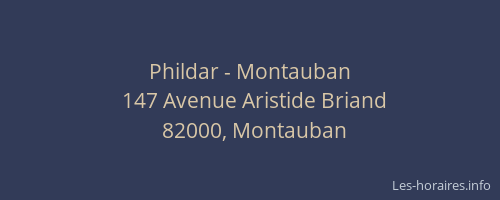 Phildar - Montauban