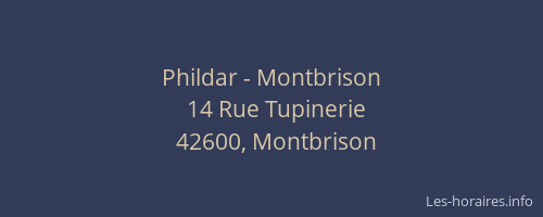 Phildar - Montbrison
