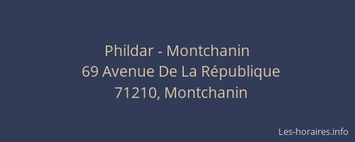 Phildar - Montchanin