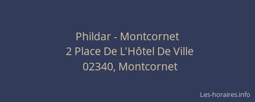 Phildar - Montcornet