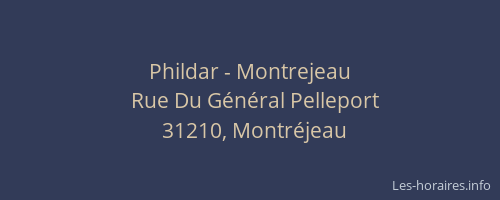 Phildar - Montrejeau